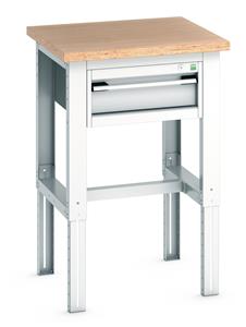 Static Workstands Production Line Component Positioning Bott 1 Drawer Adjustable Mpx Workstand 750x750x740-1140mm H
